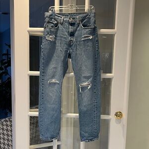 Men's Distressed Levi’s 501 Jeans 30 x 30